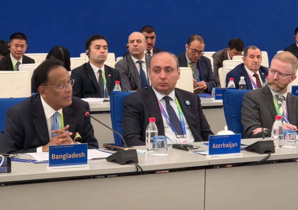 Fakir Mahbub Anam at high-level meeting on global governance of artificial intelligence, World Artificial Intelligence Conference, Shanghai, 2026-07-18.jpg