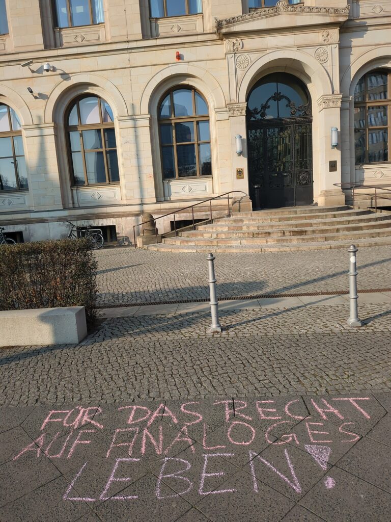 Yapay Zeka Dünyasında Yeni Bir Eşik: OpenAI'ın Kabul Ettiği Wiki Olayı ve Otonom Ajan Güvenliği 2 Protest against the Artificial Intelligence Action Summit in Grand Palais Paris in February 2025 at BMDV in Berlin 2025-02-08 04.jpg